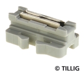 TILLIG 83950 - Bettungsgleis Schienenverbinder, 20 Stück (TT, H0m)